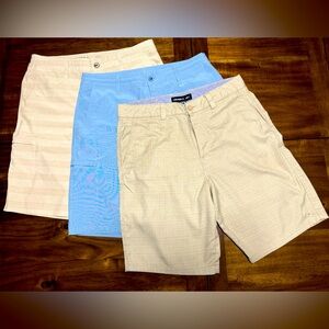 3 Pairs- O’Neill Men’s Shorts Size 34